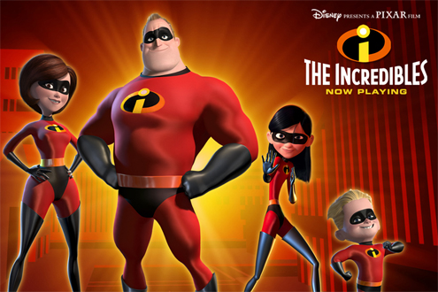 The Incredibles, crop from wallpaper.