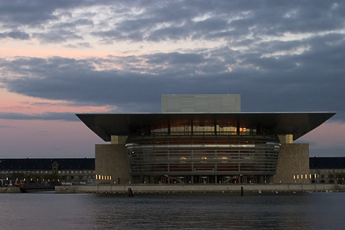 The new Danish Opera House, Copenhagen, Denmark