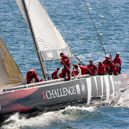The K-Challenge America's Cup boat