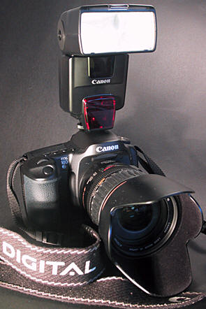 My Canon EOS 10D camera equipment.